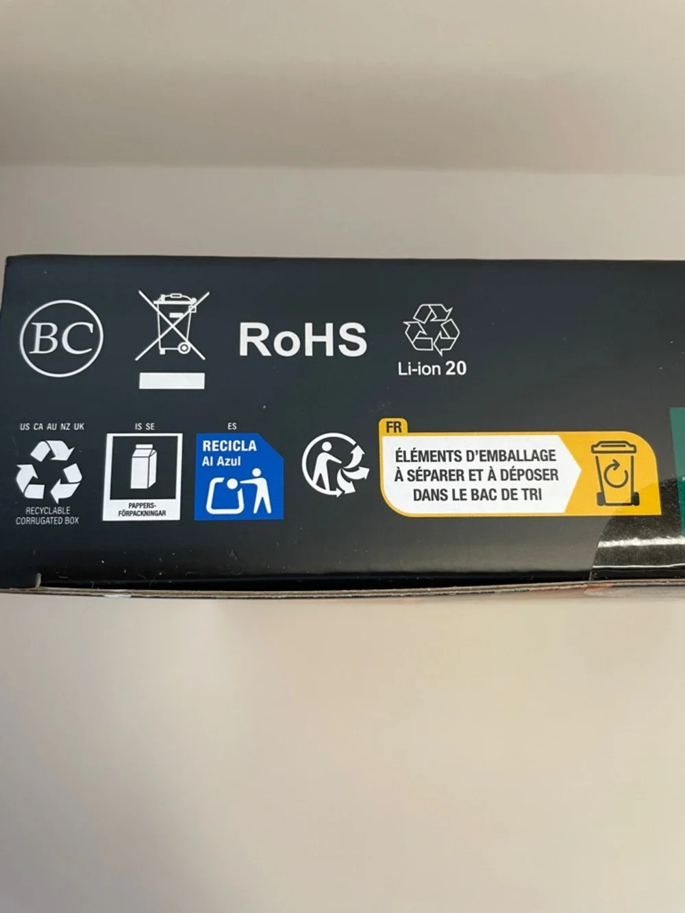 NIB Heated Vest L/G - Rechargeable Battery Heated Vest (Black) - Picture 4 of 6